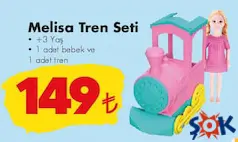 GOKİDY OYUNCAK MELİSA TREN SETİ